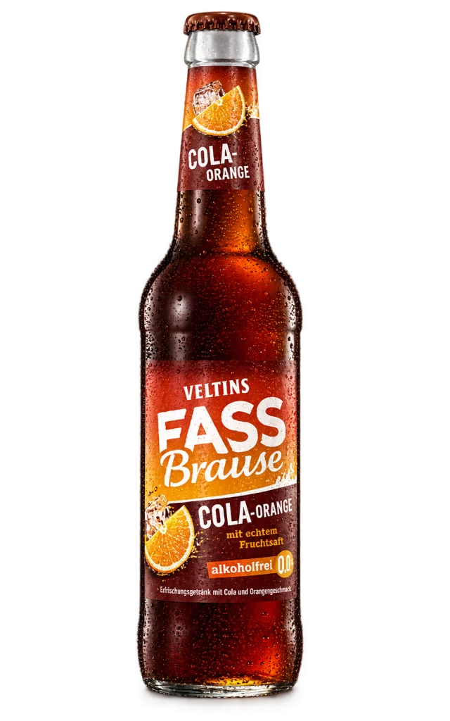 Veltins Fassbrause Cola-Orange