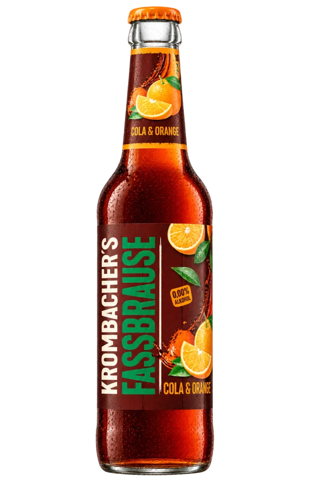 Krombacher's Fassbrause Cola & Orange